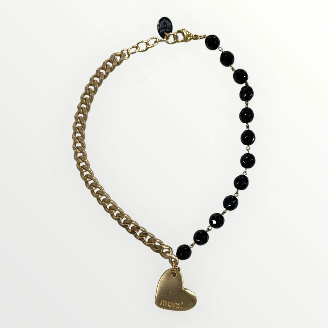 MOMI - COLLANA FRANCESCA CORTA CUORE