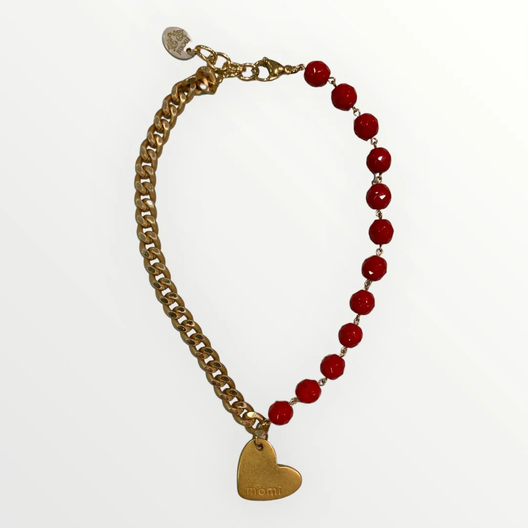 MOMI - COLLANA FRANCESCA CORTA CUORE - Image 10