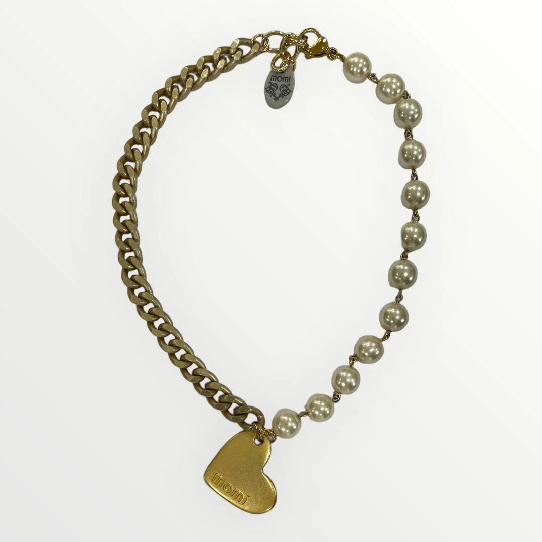 MOMI - COLLANA FRANCESCA CORTA CUORE - Image 11