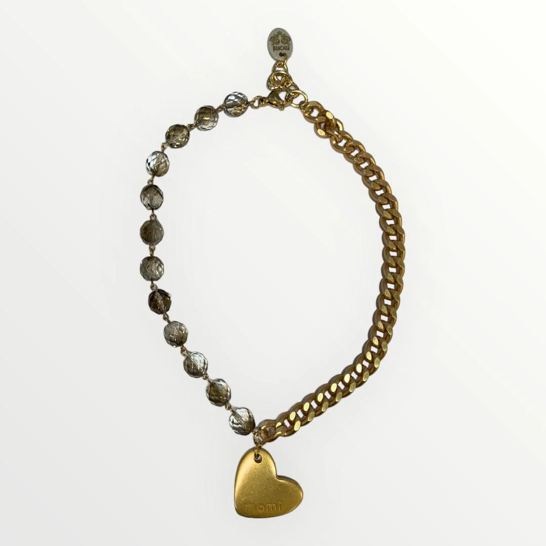 MOMI - COLLANA FRANCESCA CORTA CUORE - Image 13