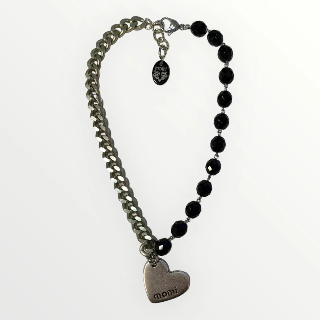 MOMI - COLLANA FRANCESCA CORTA CUORE - Image 3