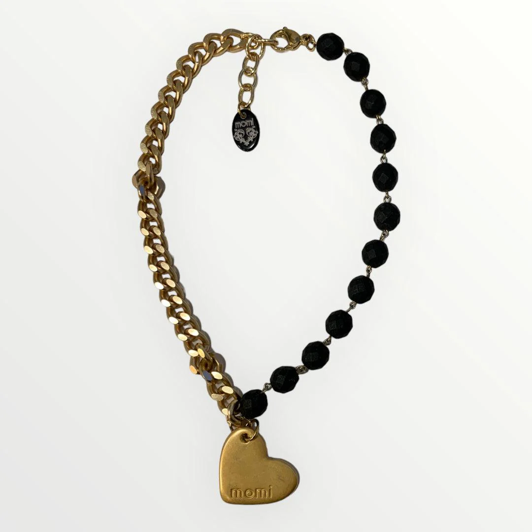 MOMI - COLLANA FRANCESCA CORTA CUORE - Image 4