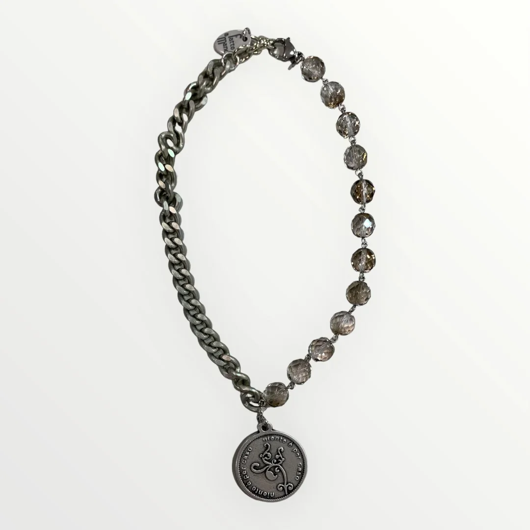 MOMI - COLLANA FRANCESCA CORTA MEDAGLIA - Image 13