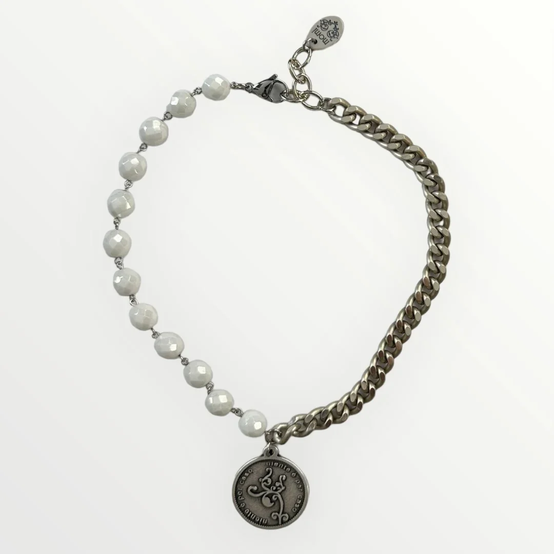 MOMI - COLLANA FRANCESCA CORTA MEDAGLIA - Image 15