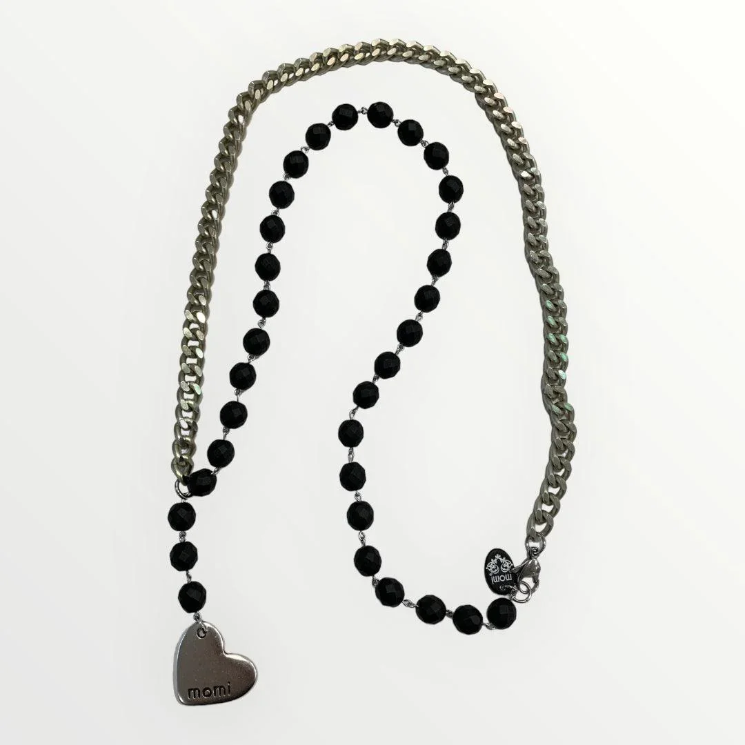 MOMI - COLLANA FRANCESCA LUNGA CUORE - Image 4