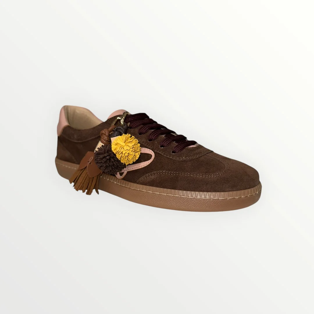 OVYE' - SNEAKER SCAMOSCIATA CON CHARMS - Image 2