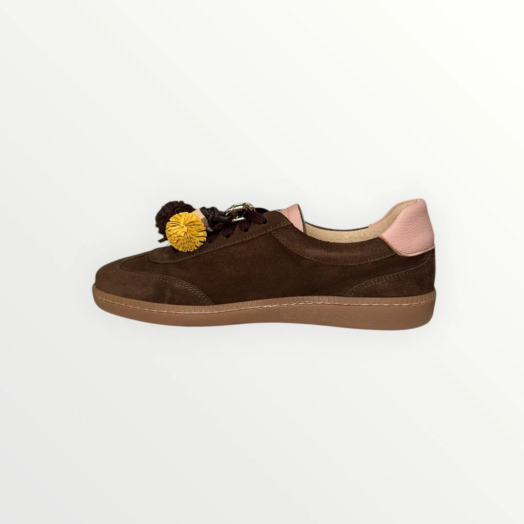 OVYE' - SNEAKER SCAMOSCIATA CON CHARMS - Image 4