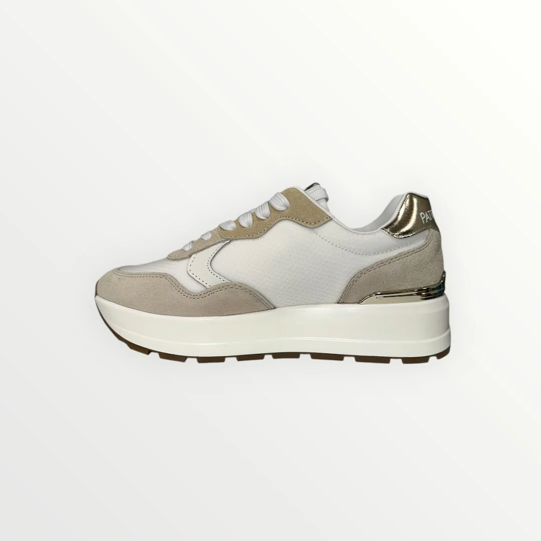 PATRIZIA PEPE - SNEAKER SCAMOSCIATA CON LOGO - Image 3
