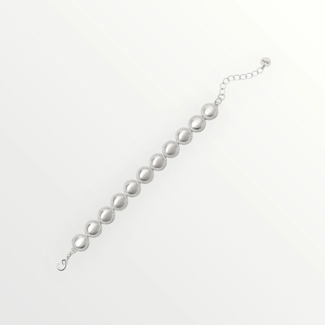 SODINI - BRACCIALE CON BOTTONE ZIGRINATO - Image 3