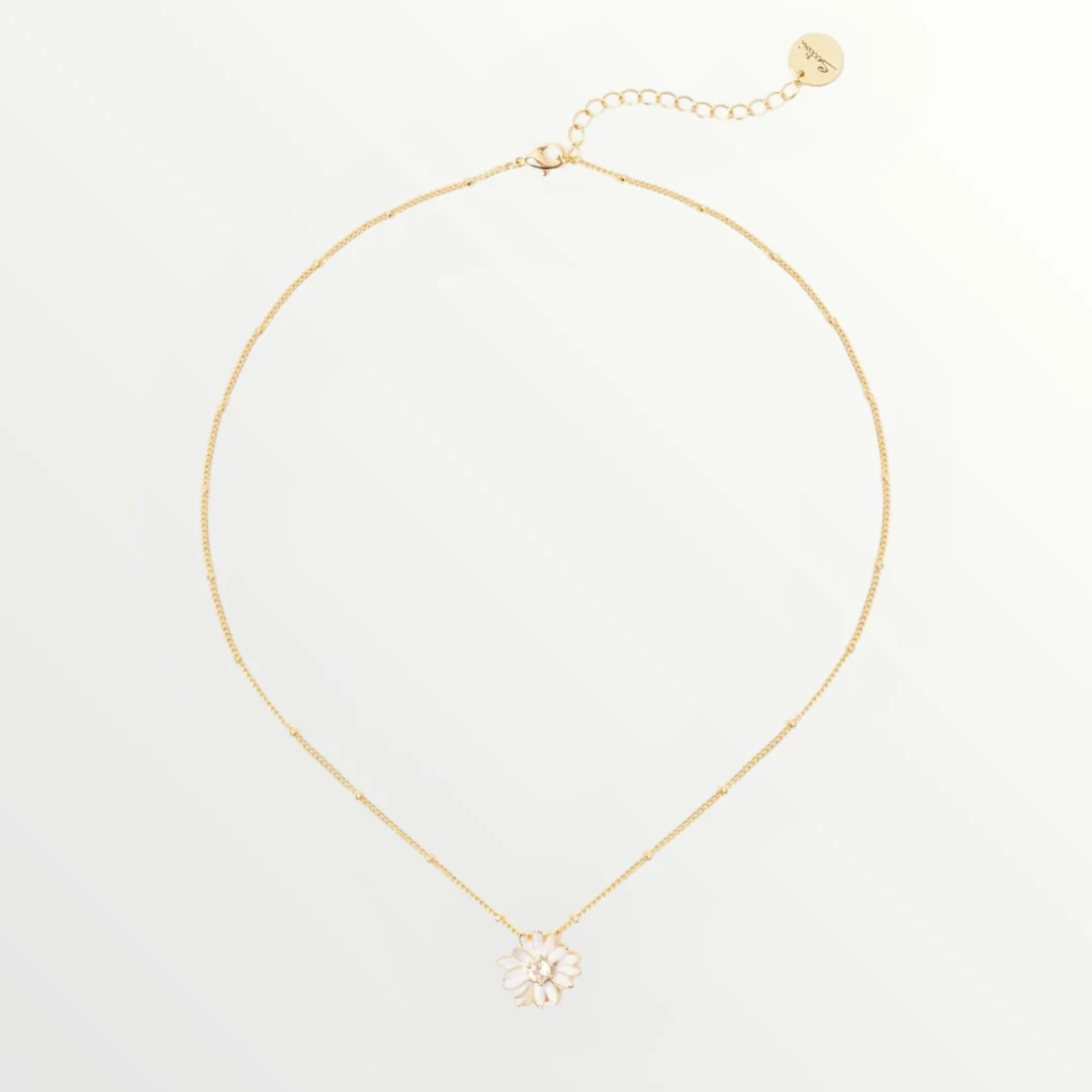 SODINI - COLLANA GIROCOLLO CON FIORE