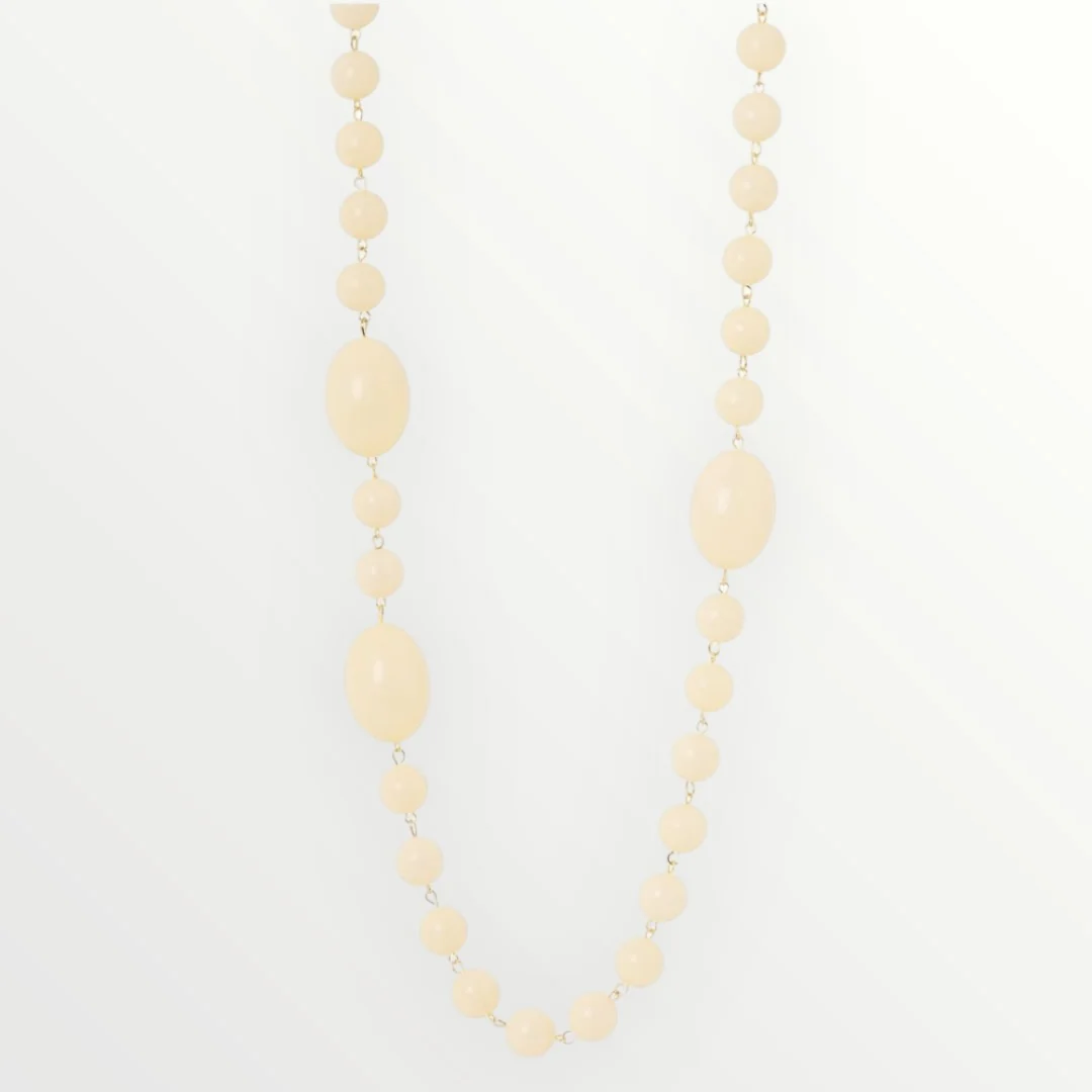 SODINI - COLLANA LUNGA CON SFERE E OVALI - Image 3