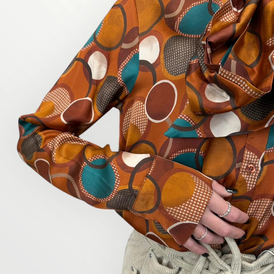 SOUVENIR - CAMICIA A FANTASIA GEOMETRICA - Image 10