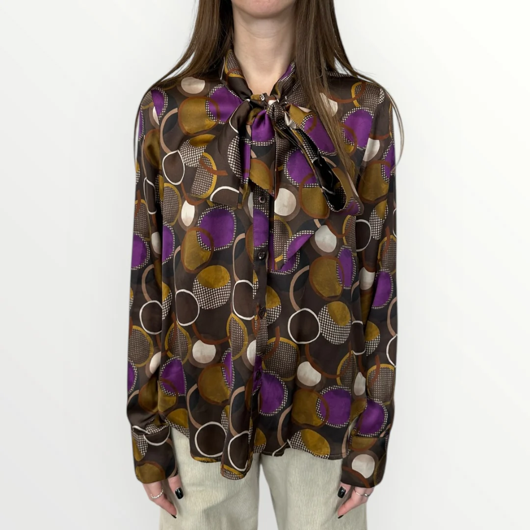 SOUVENIR - CAMICIA A FANTASIA GEOMETRICA - Image 2