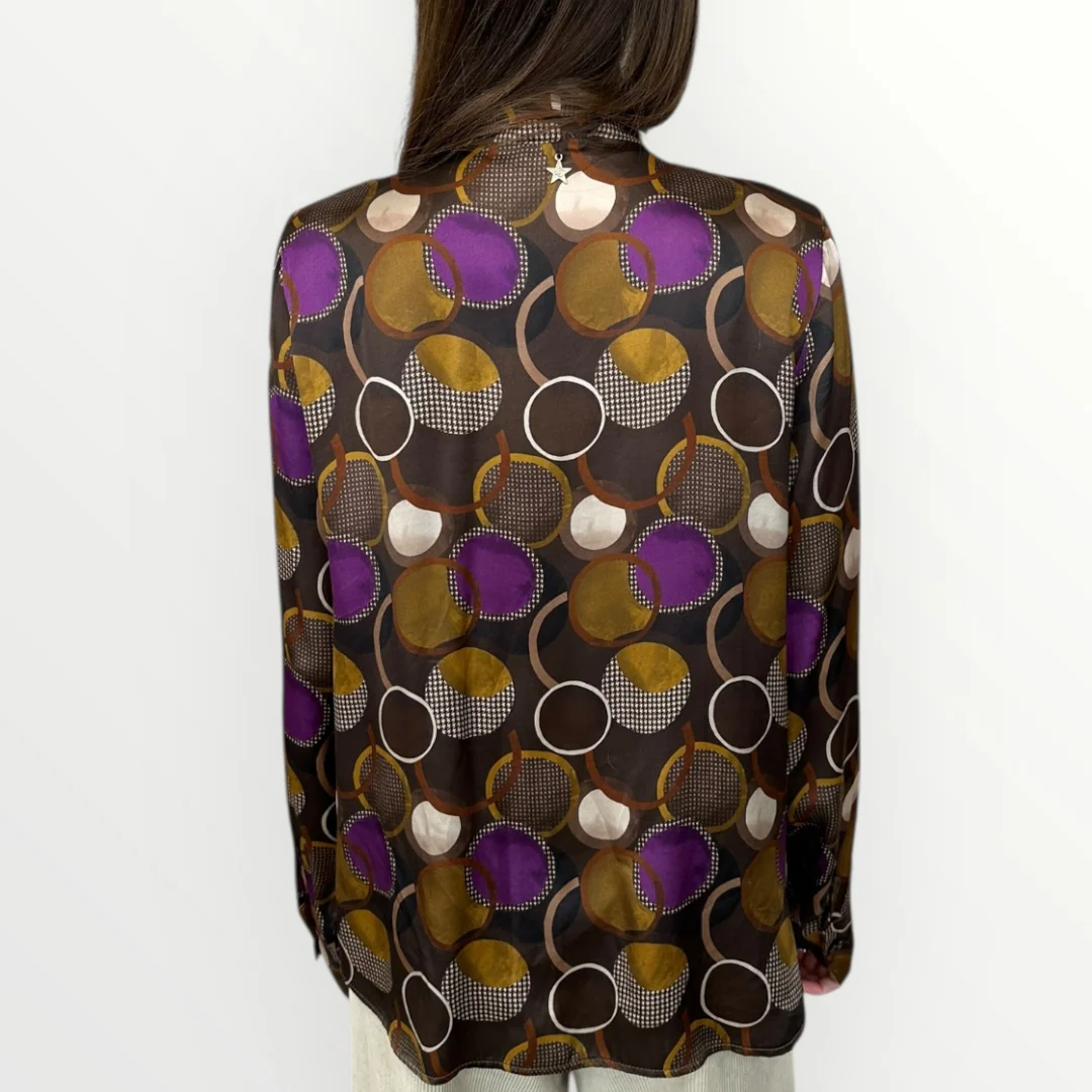 SOUVENIR - CAMICIA A FANTASIA GEOMETRICA - Image 3