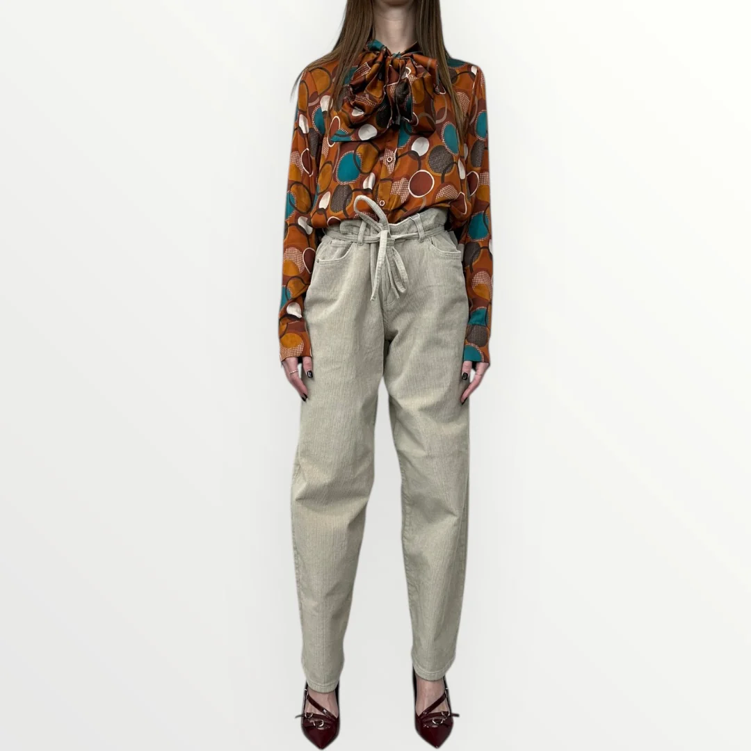 SOUVENIR - CAMICIA A FANTASIA GEOMETRICA - Image 5