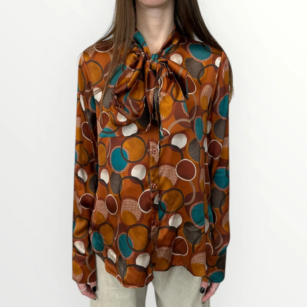 SOUVENIR - CAMICIA A FANTASIA GEOMETRICA - Image 7
