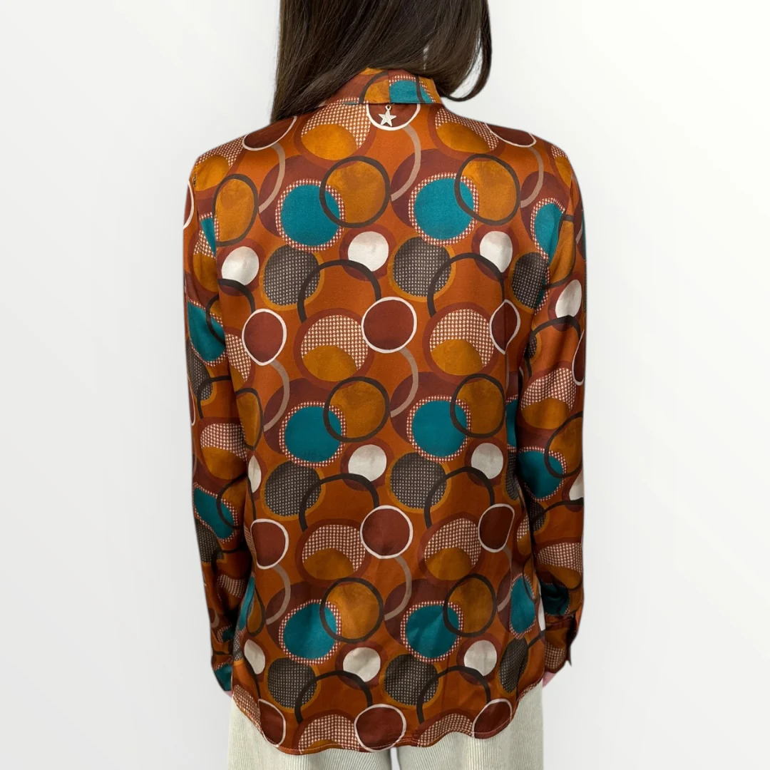SOUVENIR - CAMICIA A FANTASIA GEOMETRICA - Image 8