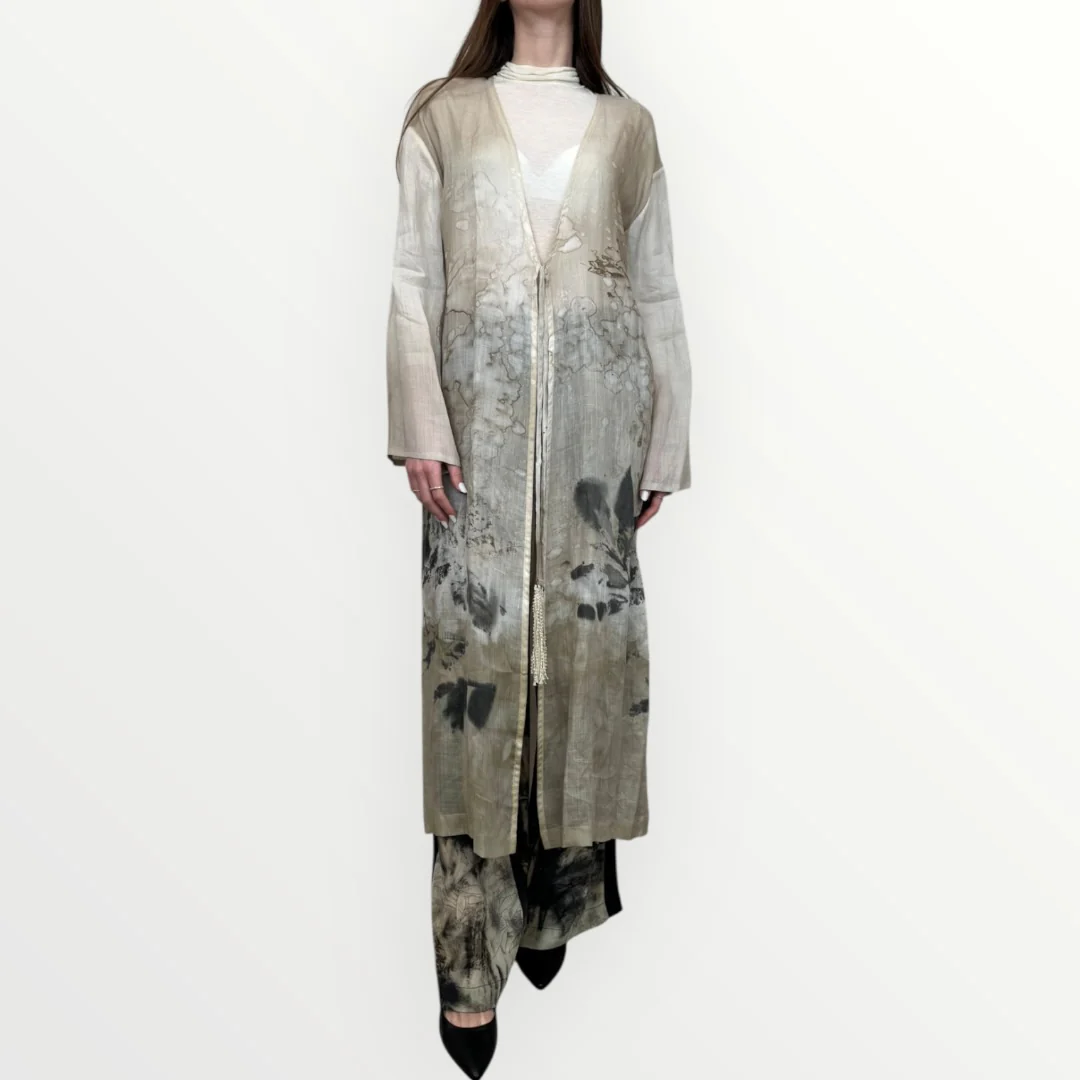 SOUVENIR - KIMONO STAMPA ASTRATTA