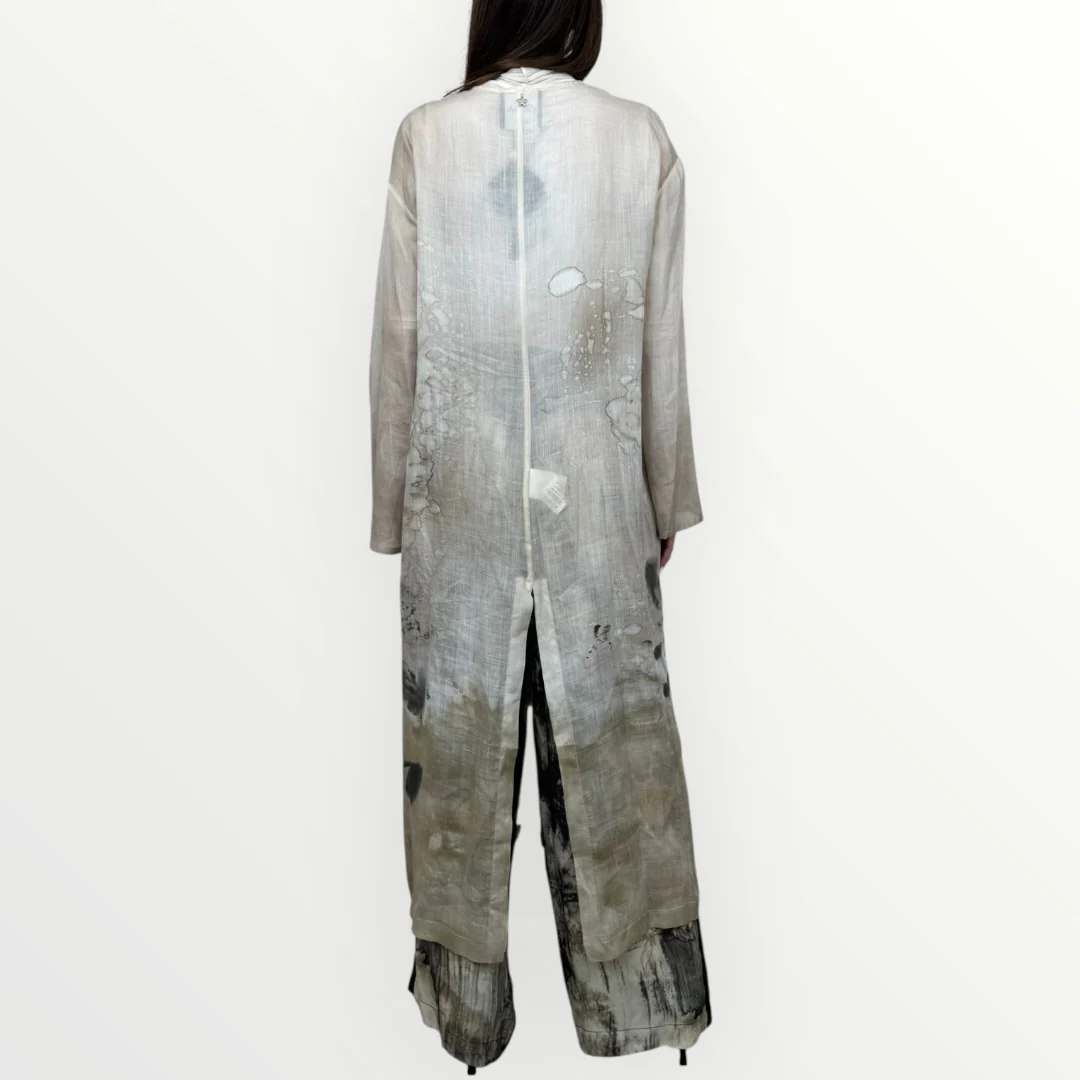 SOUVENIR - KIMONO STAMPA ASTRATTA - Image 2