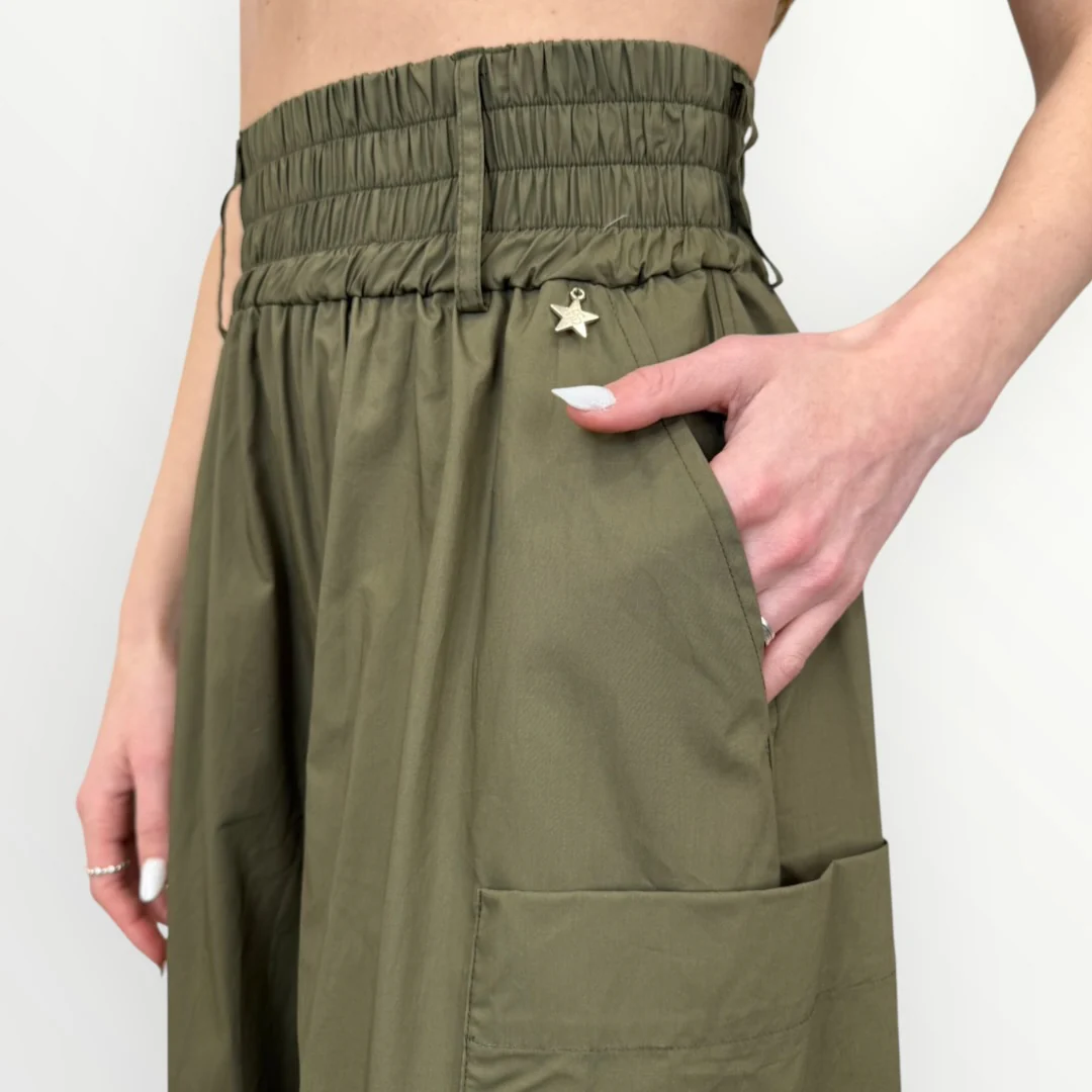 SOUVENIR - PANTALONE CARGO CON TASCONI - Image 3